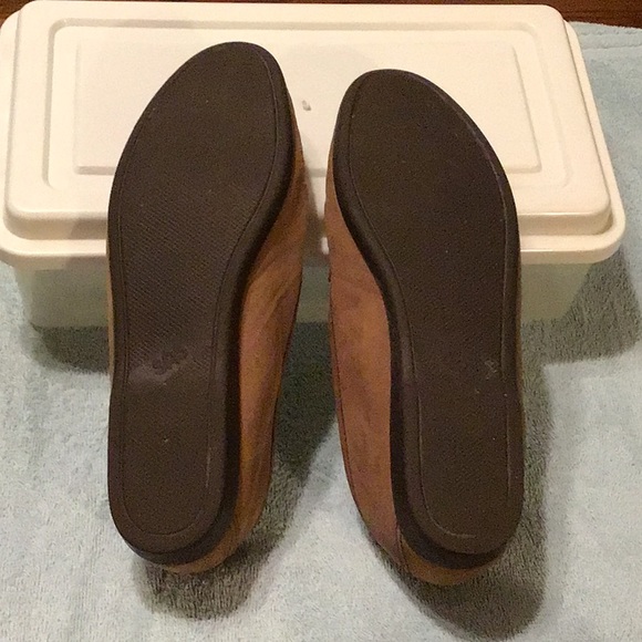 SAS Brown Suede Softie Shoes. - Picture 4 of 4